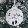 Personalised Baby's First Christmas Bauble, thumbnail 10 of 12