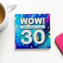Music Themed 30th Birthday Coaster, thumbnail 5 of 6