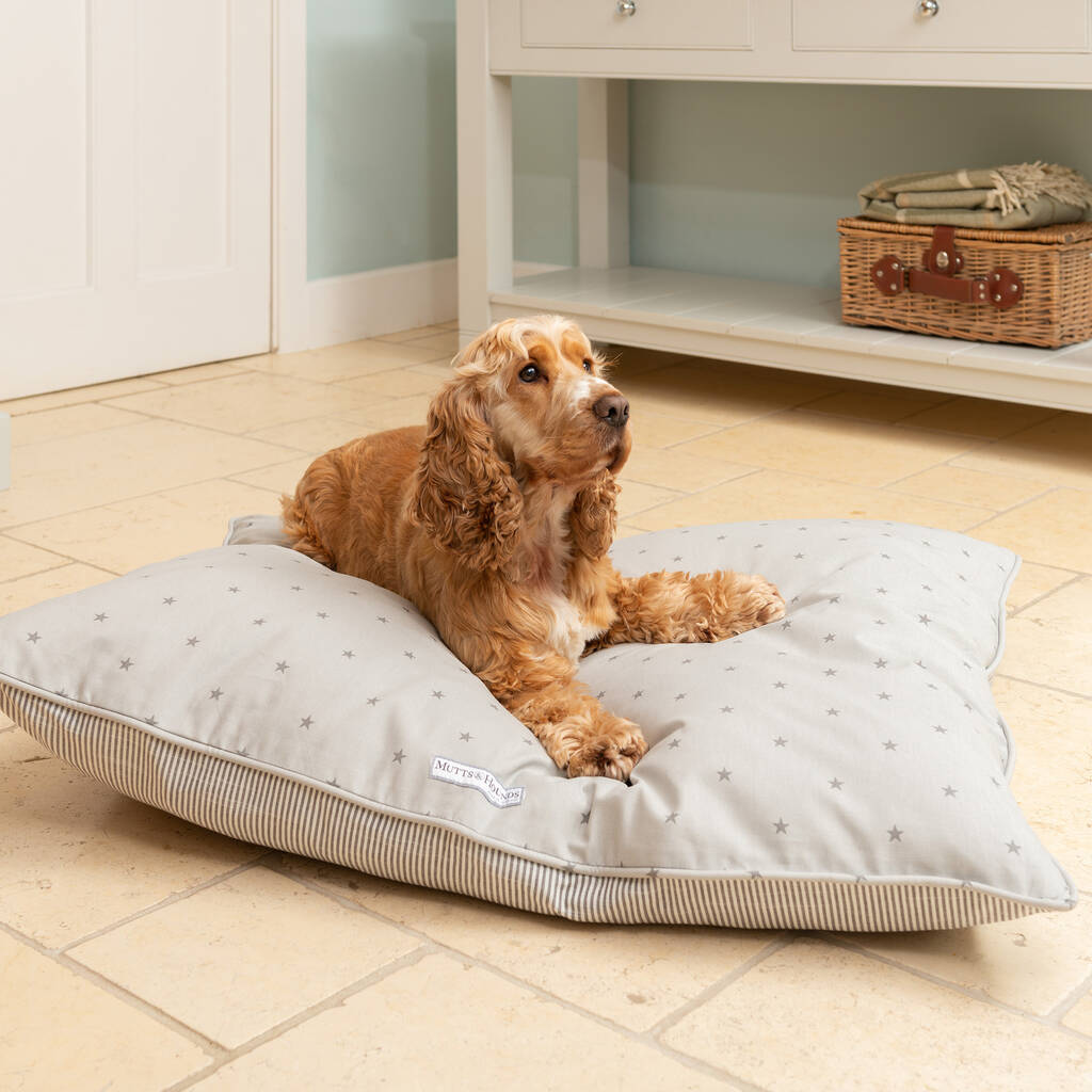Personalised Cotton Pillow Dog Bed, 1 of 10