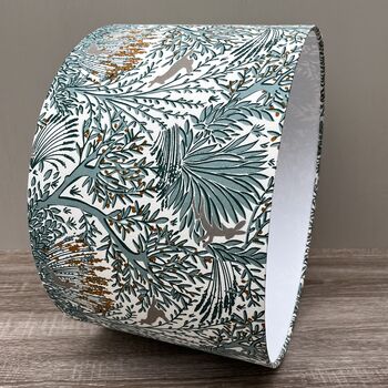 Wilderwood Teal Woodland Rabbit Lampshades, 2 of 9