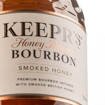 Smoked Honey Infused Bourbon In Hive Bottle, 4 of 7