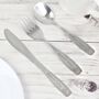 Personalised Three Piece Abc Cutlery Set, thumbnail 1 of 3