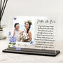 Personalised Mother Of The Bride Plaque Gift, thumbnail 1 of 2