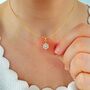 Opal Shining Star Celestial Pendant Necklace, thumbnail 1 of 3