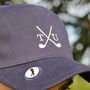 Personalised Mens Golf Club Cap And Ball Marker For Him, thumbnail 9 of 12