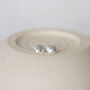 Sterling Silver Cornish Shell Studs, thumbnail 1 of 4