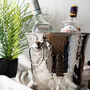 Solid Copper Ice Bucket, Hammered Surface, thumbnail 9 of 12