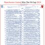 2024 Fa Cup Final Man City V Man Utd Commentary Sheets, thumbnail 4 of 7