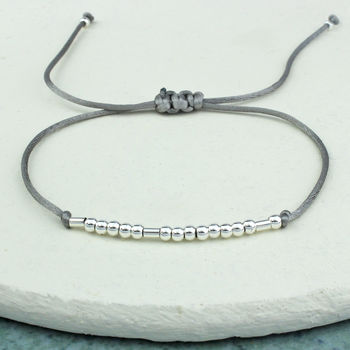 Morse Code 'Believe' Bracelet, 4 of 6