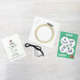 Snorkmaiden's Seaside Style Mini Embroidery Kit, thumbnail 4 of 4