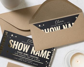 Musical Theatre Ticket Gift Surprise, 9 of 9