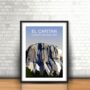 El Capitan Yosemite National Park Landscape Art Print, thumbnail 2 of 3