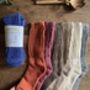 Cosy Alpaca Rib Knit Socks, thumbnail 1 of 12