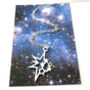 Sterling Silver Shooting Star Necklace, thumbnail 6 of 9