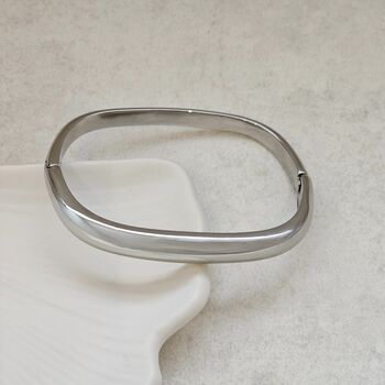 Square Bangle Silver, 7 of 8