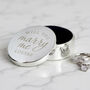 Personalised Will You Marry Me Ring Box Personalised Gi, thumbnail 1 of 3