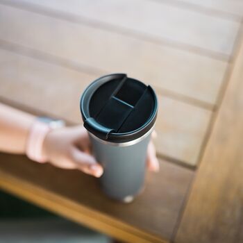 Montii Reusable 475ml Insulated Coffee Cup, 4 of 9