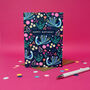 'Happy Birthday' Colourful Peacock Patterned Card, thumbnail 2 of 4