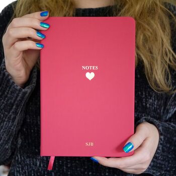 Personalised Soft Feel Notebook, 2 of 12