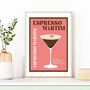 Espresso Martini Cocktail Poster, thumbnail 6 of 6