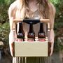 Luxury Wooden Beer Caddy, thumbnail 5 of 5