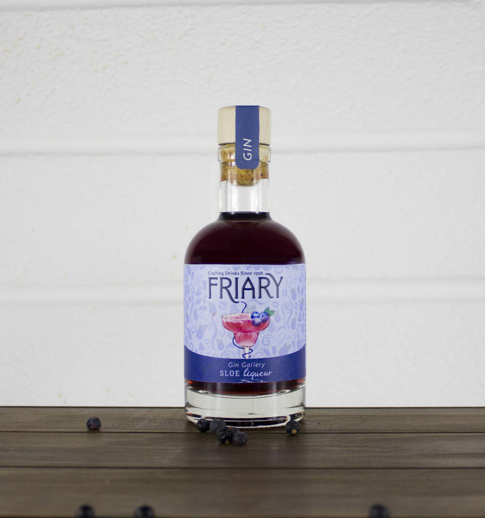 Sloe Gin Liqueur By Still Sisters & Friary Drinks
