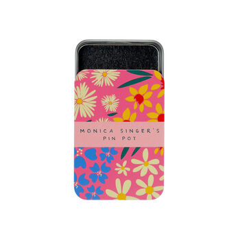 Personalised Floral Mini Sewing Storage Tin, 4 of 8