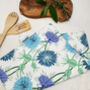 Nigella White And Blue Tea Towel, thumbnail 2 of 6