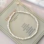 Elizabeth Ivory Silver Pearl Baroque Gala Charm Necklace, thumbnail 1 of 4