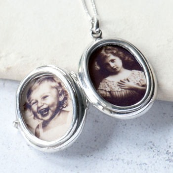 Personalised Sterling Silver Picture Lockets, 5 of 12
