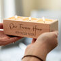 Personalised Forever Home Candle Holder New Home Gift, thumbnail 5 of 5