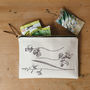 Vintage Flowers Pouch, thumbnail 2 of 2