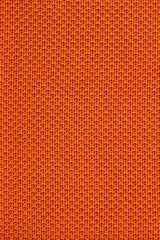 100% Polyester Diamond End Knitted Tie Orange, 2 of 2