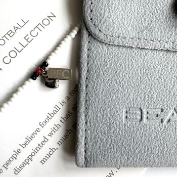Fulham Fc Football Fan Bead Bracelet With Charms, 3 of 5