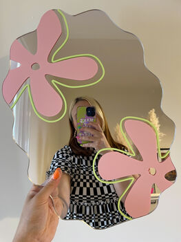 Wavy Flower Mirror, 5 of 6