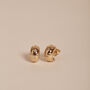 Gold Celestial Dome Studs, thumbnail 1 of 5