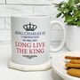 Traditional Long Live The King Coronation Mug, thumbnail 1 of 4