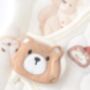 Teddy Bear Tea Party Wrap Baby Romper, thumbnail 3 of 3