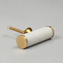 G Decor Estella Marble Hammered With Brass Pull Knobs, thumbnail 3 of 5