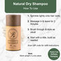 Natural Dry Shampoo Powder 55g, thumbnail 4 of 12