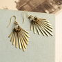 Art Deco Chandelier Fringe Earrings, thumbnail 1 of 7