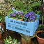 Personalised Sapphire Wedding Anniversary Crate, thumbnail 1 of 6