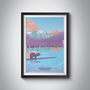 Joffre Lake Provincial Park Canada Travel Poster Print, thumbnail 1 of 6