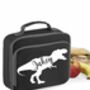 Childs Personalised Dinosaur Lunch Bag, thumbnail 1 of 4