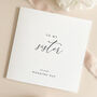 Luxury Wedding Day Card For Sister With Wax Seal, thumbnail 5 of 8