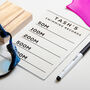 Personalised Swimming Records Sign, thumbnail 4 of 8