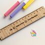 Class Of 2026 Ruler – Personalised Wooden Ruler Gift, thumbnail 2 of 4