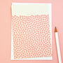 Love You In Pink Valentine's Greetings Card, thumbnail 1 of 2