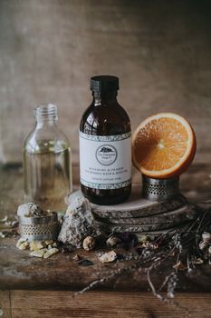 Rosemary And Orange Nourishing Bath And Body Oil, 2 of 2