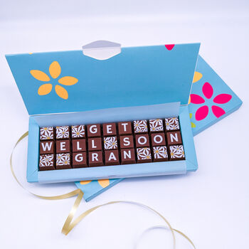 Personalised 'Get Well Soon' Chocolates, 2 of 7
